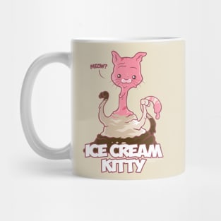 Ice Cream Kitty Mug